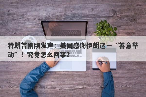 特朗普刚刚发声：美国感谢伊朗这一“善意举动”！究竟怎么回事？