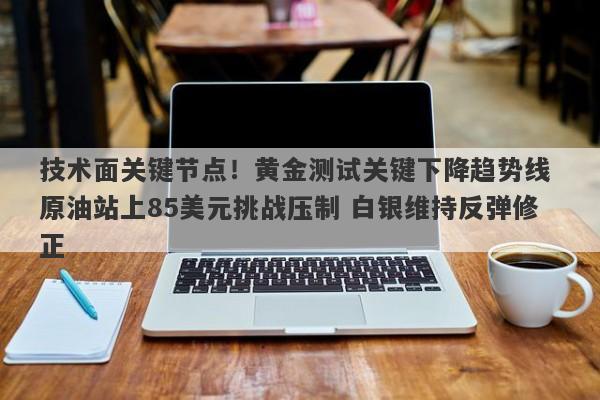 技术面关键节点！黄金测试关键下降趋势线 原油站上85美元挑战压制 白银维持反弹修正