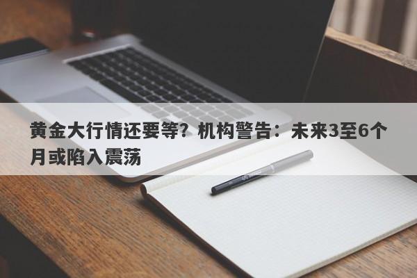 黄金大行情还要等？机构警告：未来3至6个月或陷入震荡