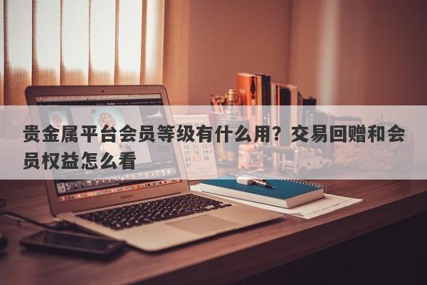 贵金属平台会员等级有什么用？交易回赠和会员权益怎么看